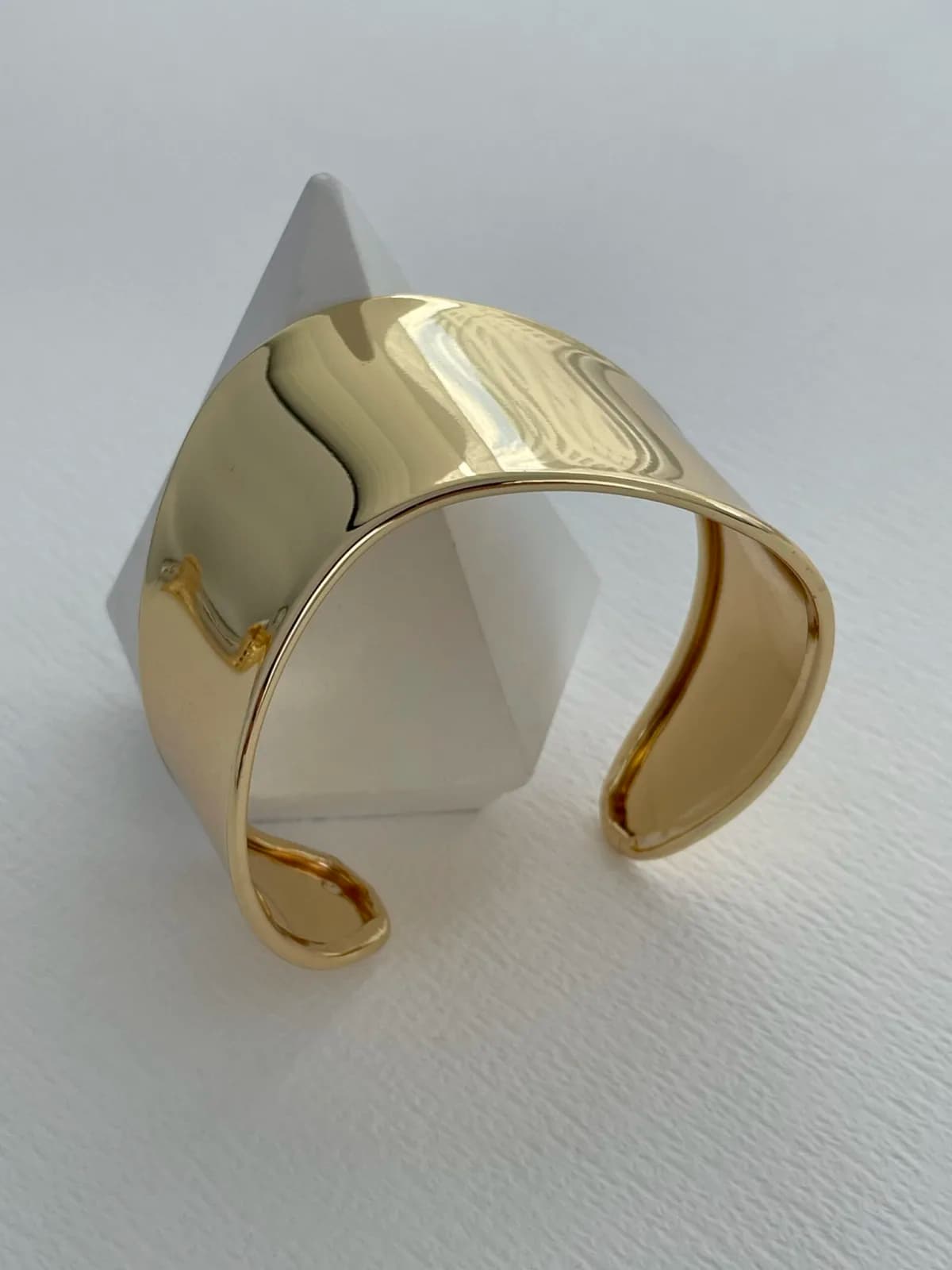 Özel Seri Kıvrım Tasarım Sıkıştırılabilir Gold Bileklik